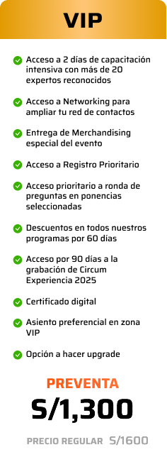 Entrada VIP